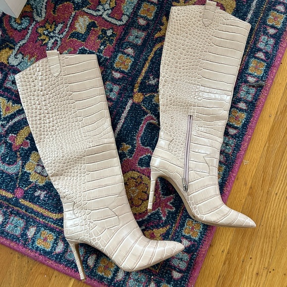 Vince Camuto Shoes - Knee High Python Vince Camuto Boots
